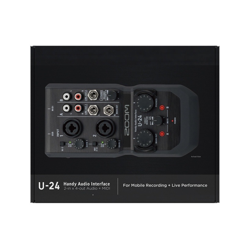 「THINK2」ZOOM 公司貨 U-24 手持型錄音介面-細節圖4