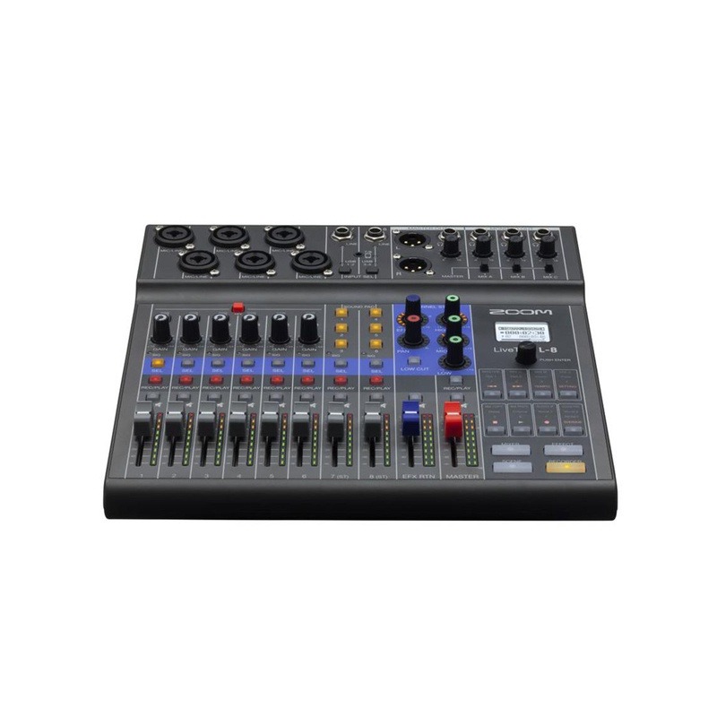 「THINK2」公司貨 ZOOM L-8 LiveTrak 多軌混音器 錄音介面 mixer L8-細節圖2