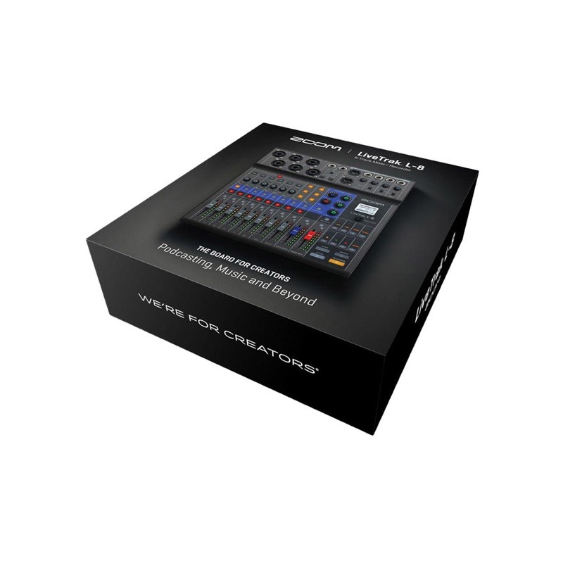 「THINK2」公司貨 ZOOM L-8 LiveTrak 多軌混音器 錄音介面 mixer L8-細節圖5