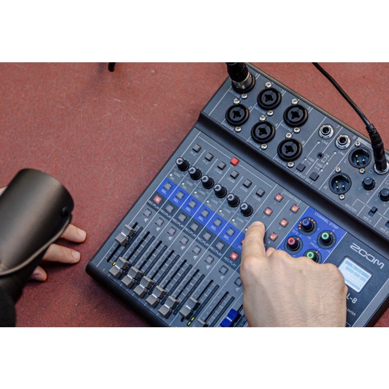 「THINK2」公司貨 ZOOM L-8 LiveTrak 多軌混音器 錄音介面 mixer L8-細節圖6