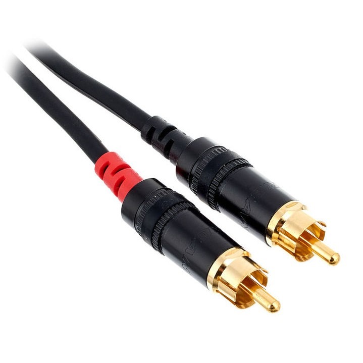 「THINK2」歐洲廠線 Cordial RCA 轉 6.3mm TS 導線 3M 喇叭 音響-細節圖3