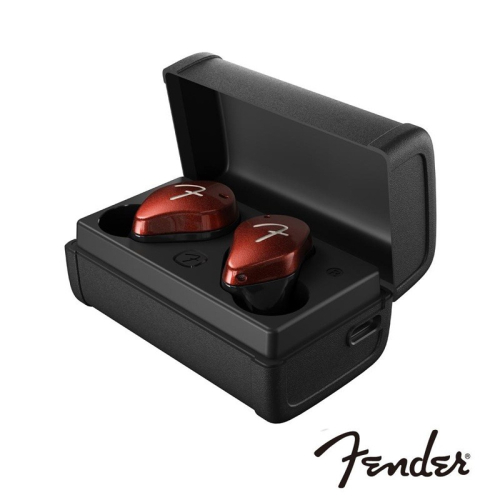 「THINK2」Fender 公司貨 Tour True Wireless 全無線入耳監聽耳機 紅