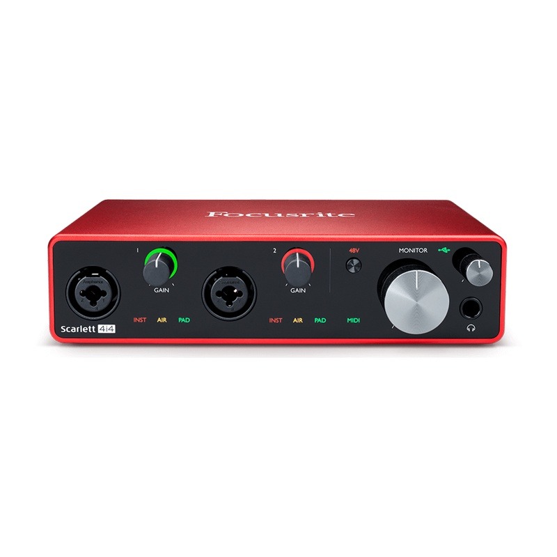 「THINK2」第三代 Focusrite Scarlett 4i4 3rd 3 Gen 錄音介面-細節圖2