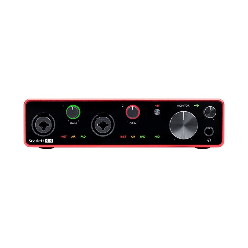 「THINK2」第三代 Focusrite Scarlett 4i4 3rd 3 Gen 錄音介面-細節圖4