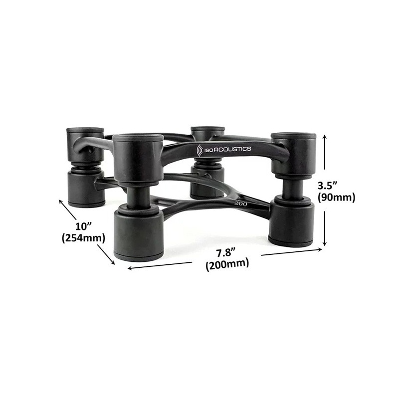 「THINK2」IsoAcoustics 公司貨 Aperta 200 家用音響喇叭架 銀-細節圖3