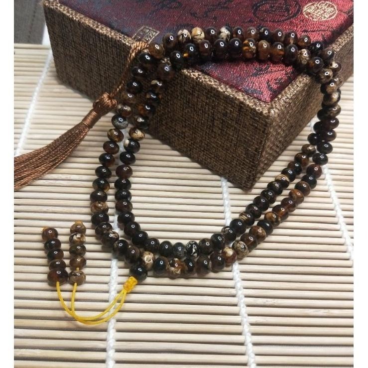 (現貨) 附台證 天然西露天撫順琥珀 撫順花珀項鍊 撫順琥珀 非二代 非塑料 非壓制-細節圖7