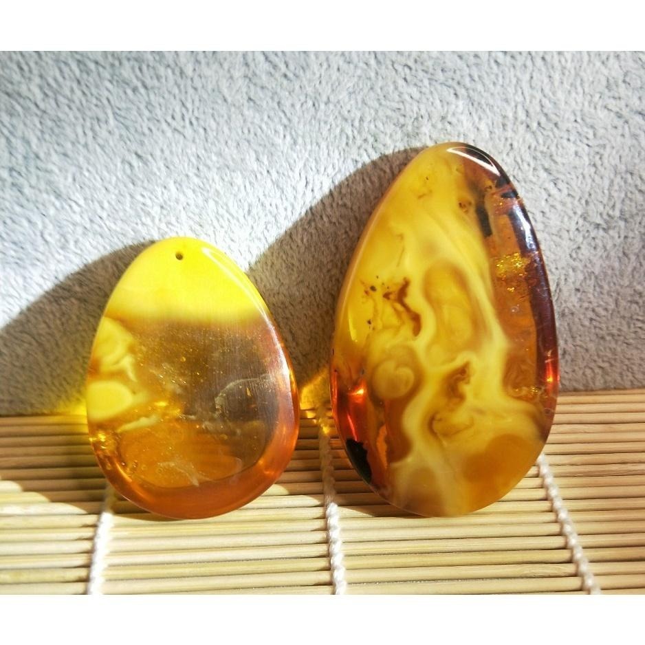 (現貨) 附台證 天然波羅的海琥珀蜜蠟紅蠟吊墜 收藏級深礦料紅蠟大吊墜 非二代 非塑料 非壓制-細節圖4