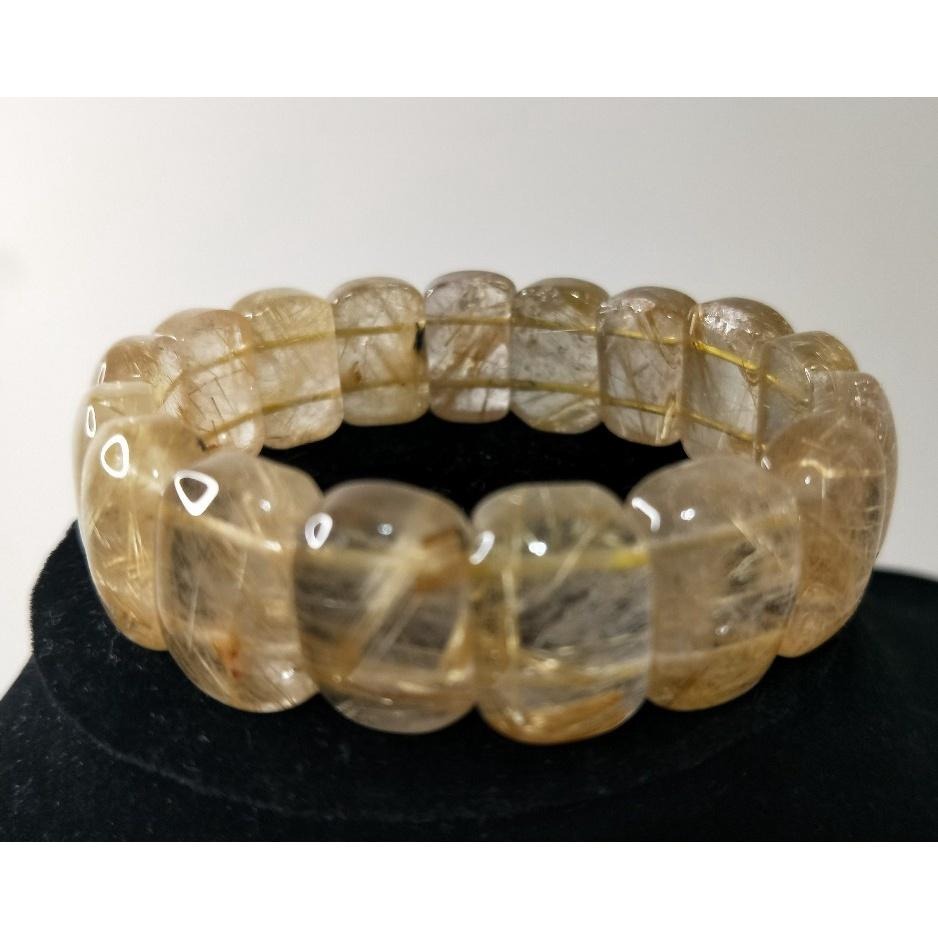 (現貨) 天然鈦晶手排 透料鈦晶手珠 鈦晶手串 水晶-細節圖6