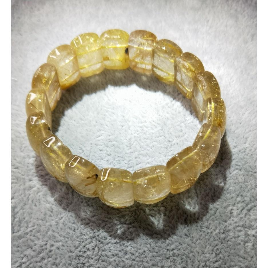 (現貨) 天然鈦晶手排 透料鈦晶手珠 鈦晶手串 水晶-細節圖8