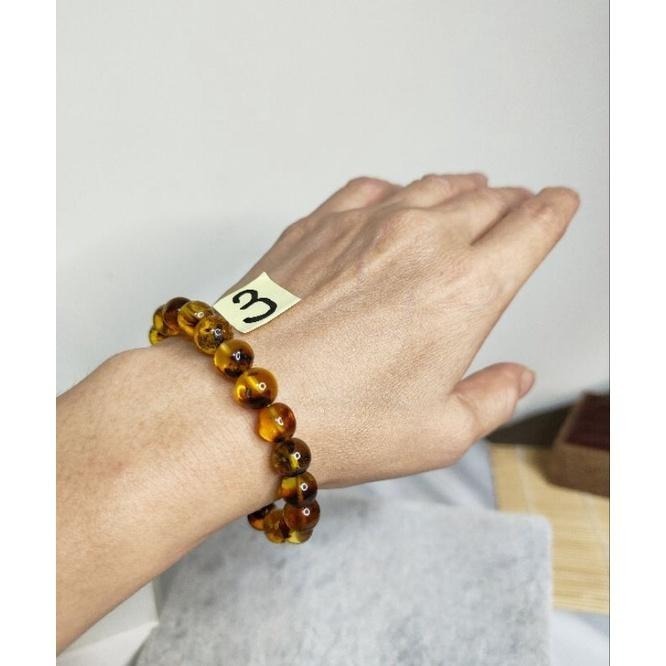 (現貨) 天然波羅的海琥珀 意境珀手珠 植物珀手珠 非二代 非塑膠 非壓制-細節圖7