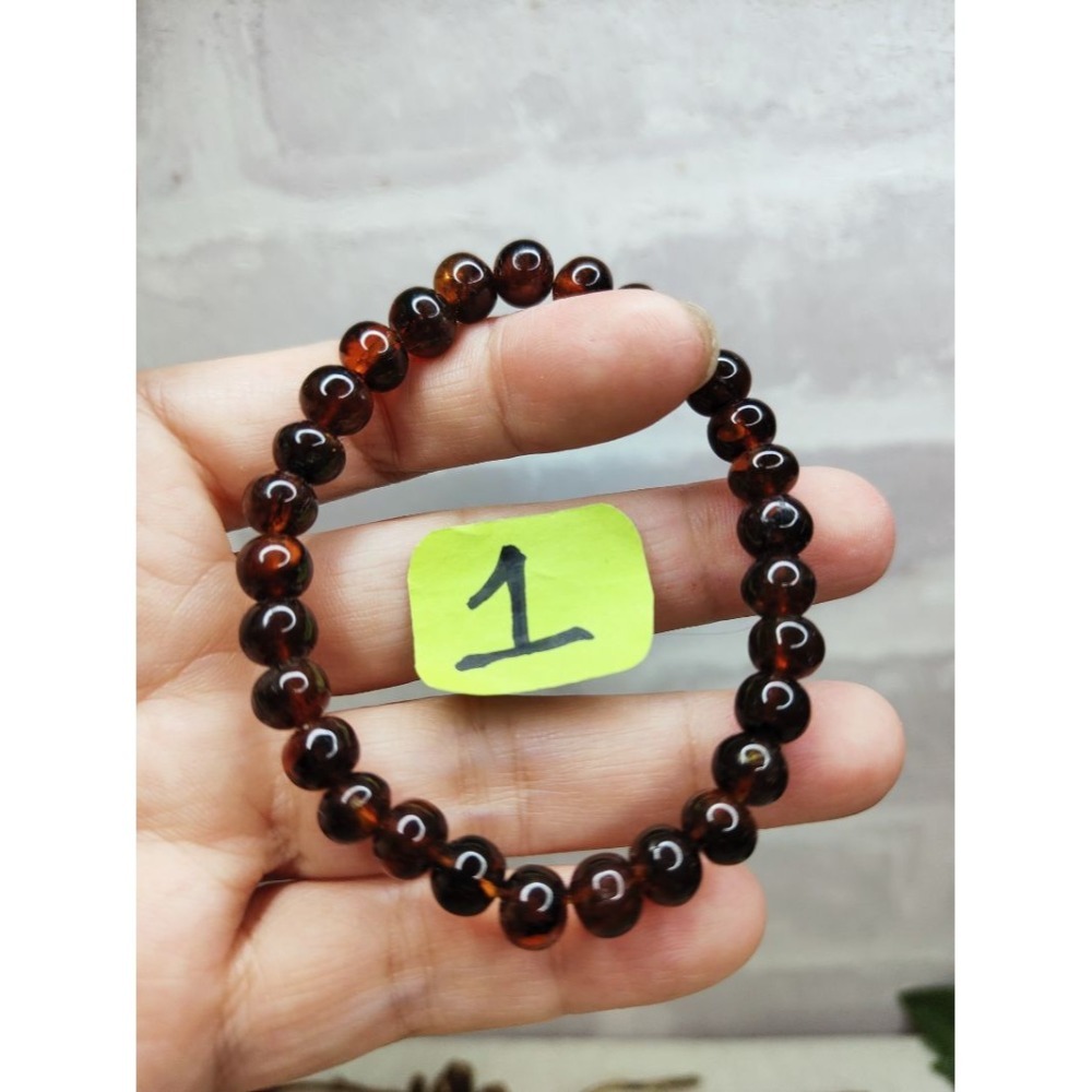 (現貨) 天然西露天撫順琥珀-7+血翳珀手珠 非二代 非塑料 非壓制-細節圖2