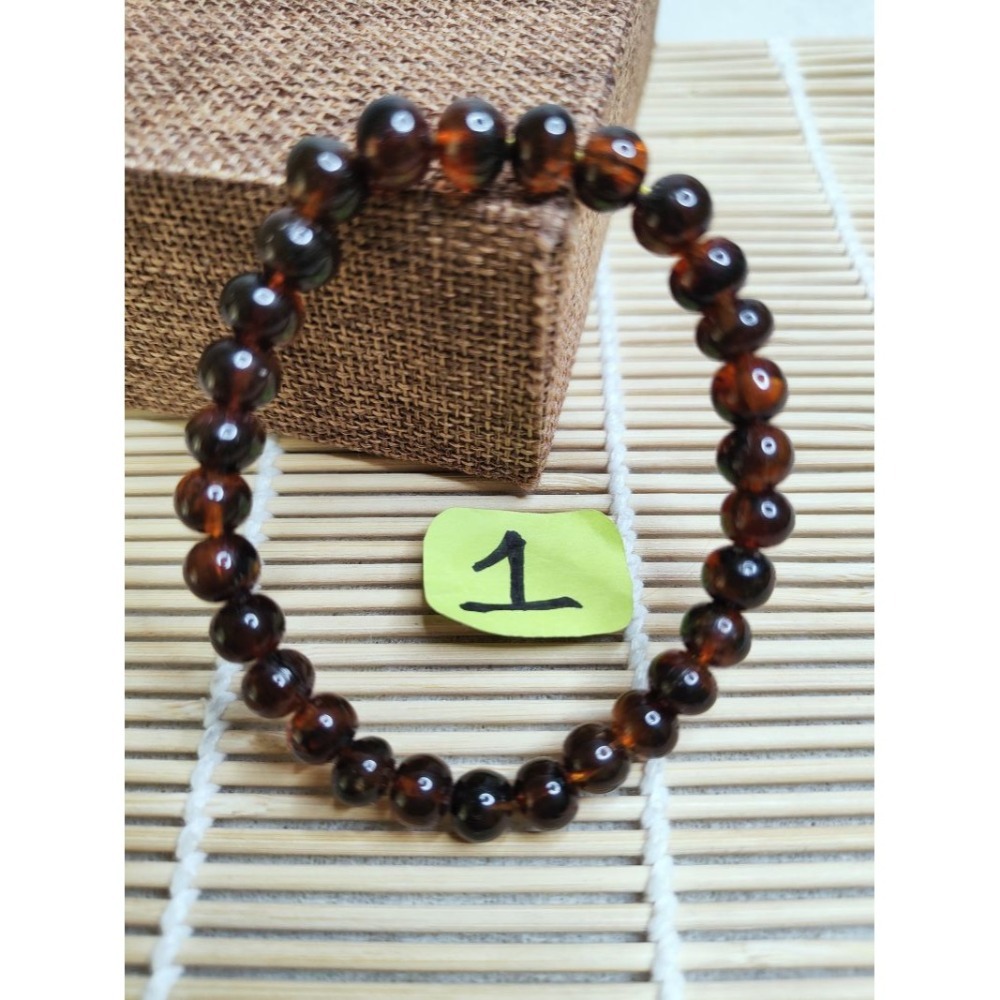 (現貨) 天然西露天撫順琥珀-7+血翳珀手珠 非二代 非塑料 非壓制-細節圖9