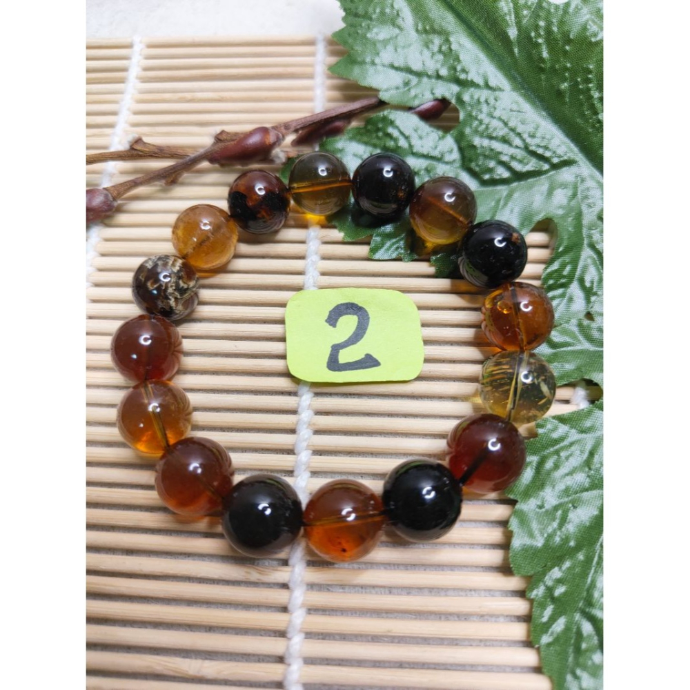 (現貨) 天然緬甸琥珀 12+mm緬甸根珀手珠-緬甸多寶手串 非二代 非塑料 非壓制-細節圖9