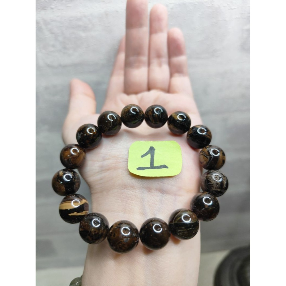 (現貨) 天然緬甸琥珀 12+mm緬甸根珀手珠-緬甸多寶手串 非二代 非塑料 非壓制-細節圖10