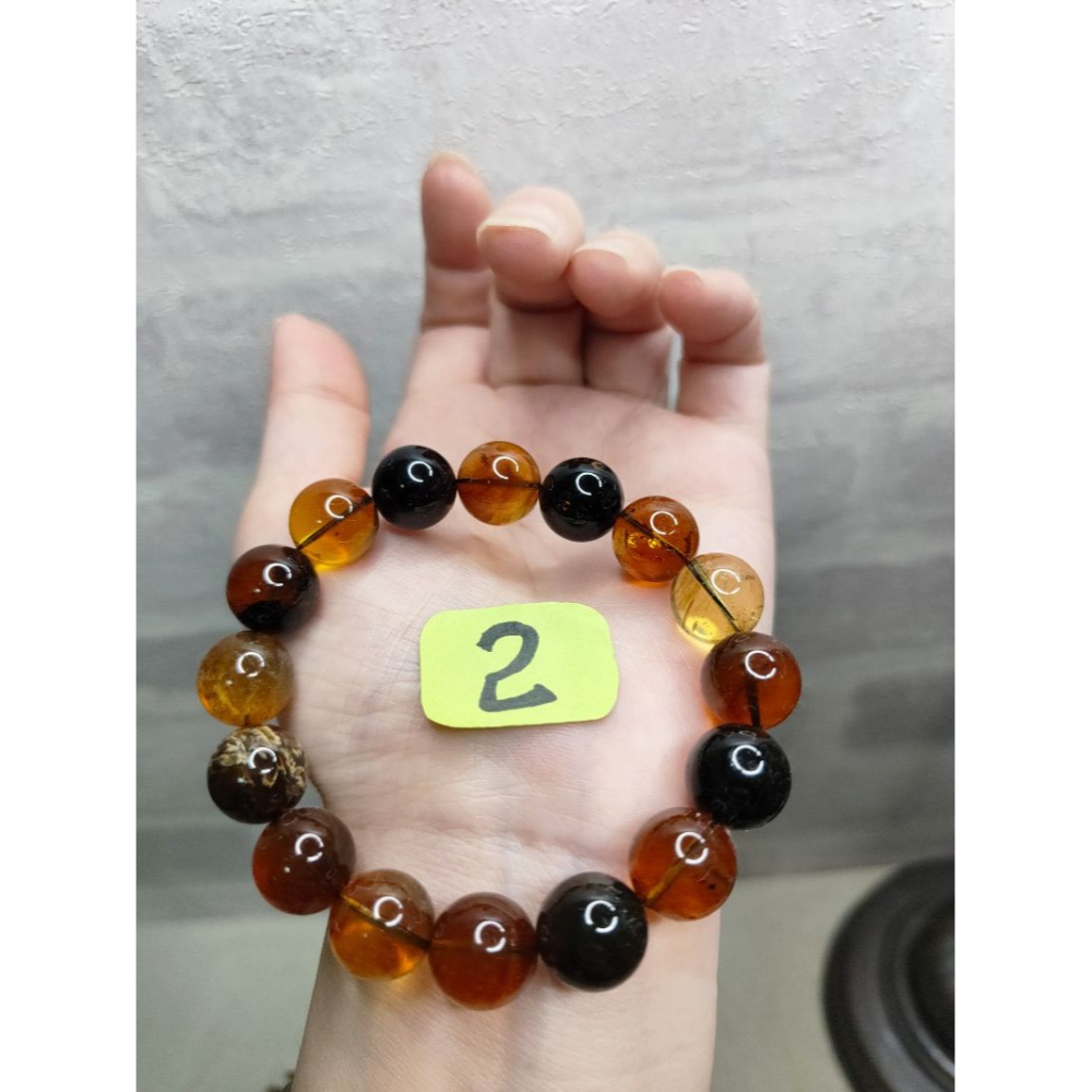 (現貨) 天然緬甸琥珀 12+mm緬甸根珀手珠-緬甸多寶手串 非二代 非塑料 非壓制-細節圖11