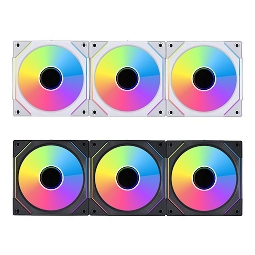 聯力 UNI FAN SL-INF 120 積木扇（白） 12cm/三顆裝/含控制器/A.RGB/無線卡扣拼接-細節圖2