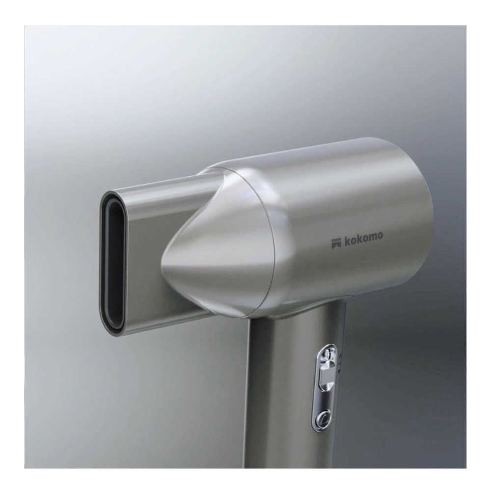 網紅推薦Kokomo負離子高速輕量快乾吹風機-灰銀色-快速出貨！-細節圖2