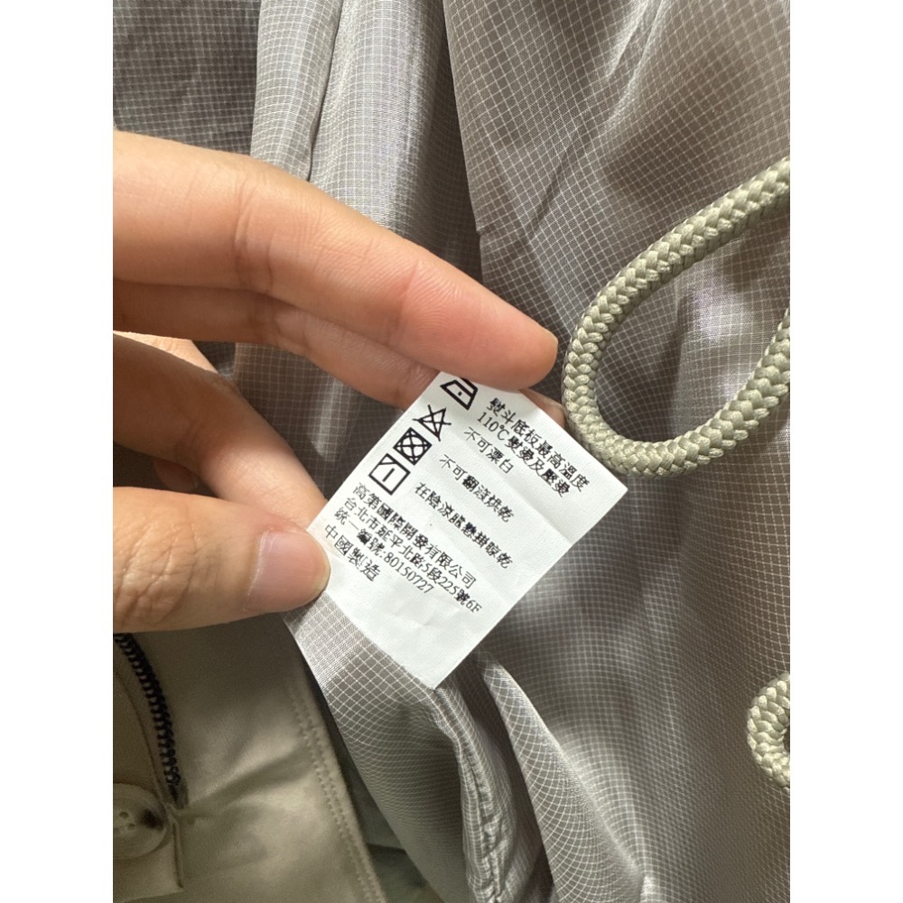 GAUDI HOMME 高第英倫紳士風衣連帽外套 s 號 含品牌衣架/極新/百貨專櫃-細節圖5