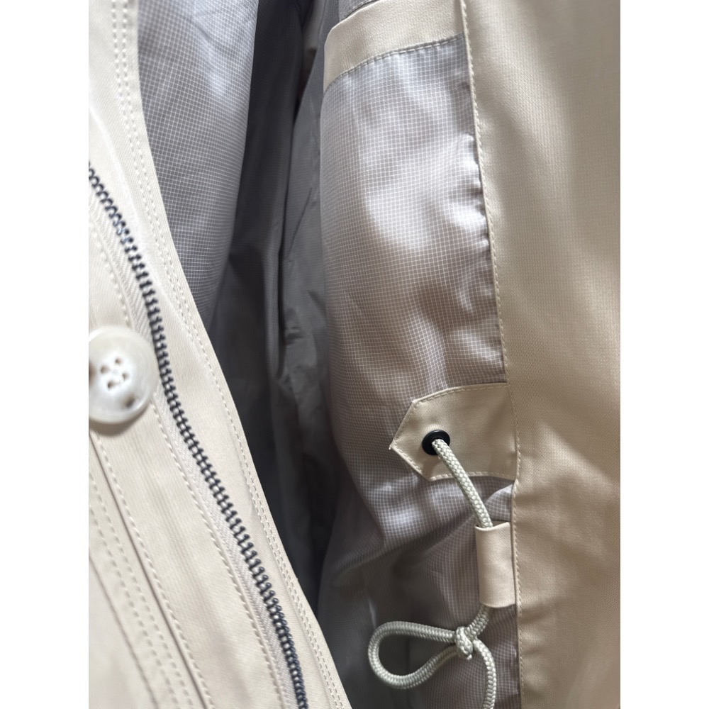 GAUDI HOMME 高第英倫紳士風衣連帽外套 s 號 含品牌衣架/極新/百貨專櫃-細節圖7