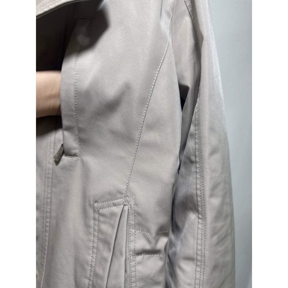 GAUDI HOMME 高第英倫紳士風衣連帽外套 s 號 含品牌衣架/極新/百貨專櫃-細節圖8