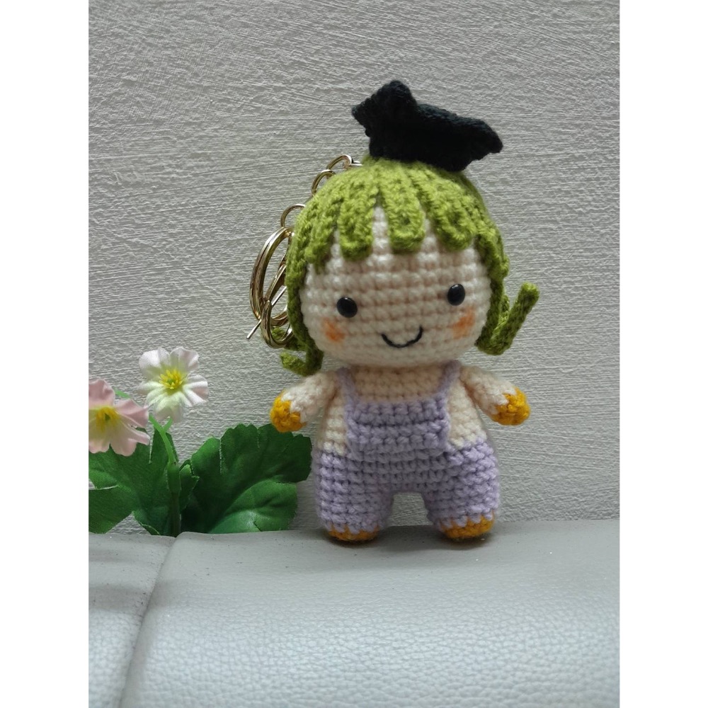 畢業季！🎓送禮首選-純手工製作/針織吊飾/娃娃/一對可愛的畢業生娃娃/唯一限定-細節圖8