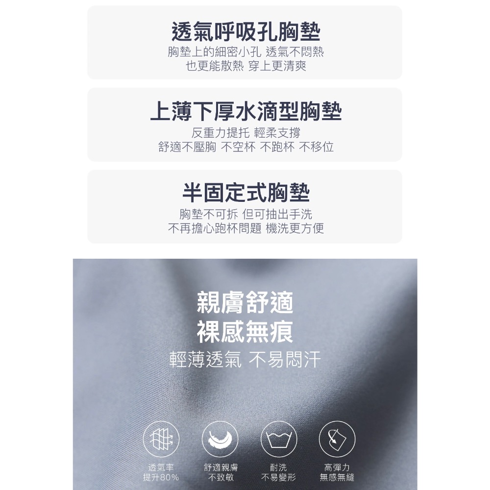 💙三效合一24HRS無感軟鋼圈內衣(包覆款) 💙M號-細節圖5