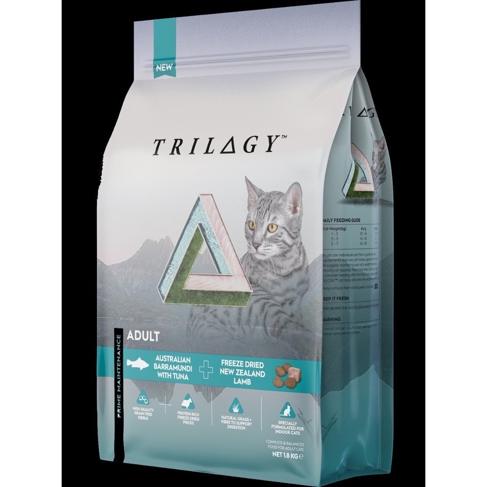 <六叔>🔥奇境TRILOGY貓飼料 無榖飼料 成貓幼貓飼料 凍乾 鮭魚 袋鼠肉 鮪魚-細節圖2