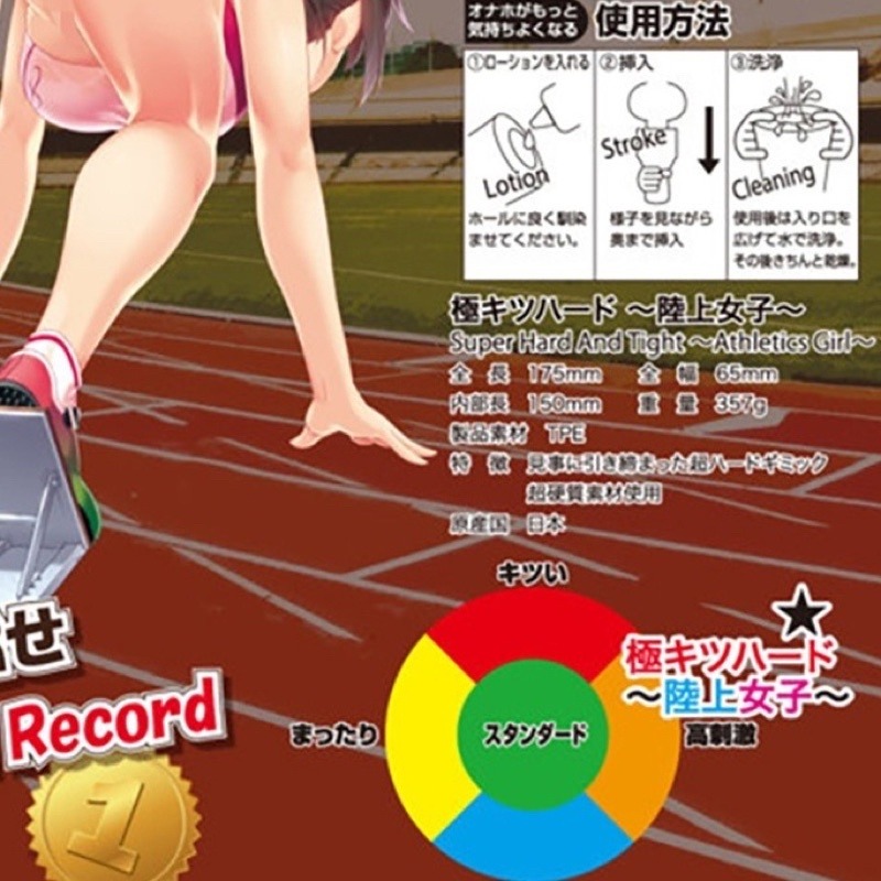 對子哈特 田徑少女 陸上女子 超硬緊窄飛機杯 ToysHeart 自慰器 TH R20 動漫名器 情趣用品-細節圖4