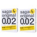 Sagami 相模元祖 超薄潤滑保險套 002衛生套安全套加大L 3入 12入 36入裝0.02 001 0.01 D1-規格圖12