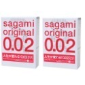 Sagami 相模元祖 超薄潤滑保險套 002衛生套安全套加大L 3入 12入 36入裝0.02 001 0.01 D1-規格圖6