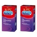 杜蕾斯 超薄型 12入裝 durex 衛生套 安全套 保險套 杜雷斯 達美達-規格圖3