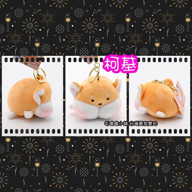 台灣現貨❤️軟軟紓壓回彈嘟嘟臉動物鑰匙圈包包吊飾掛件-柯基 恐龍 小豬 小兔兔-細節圖4