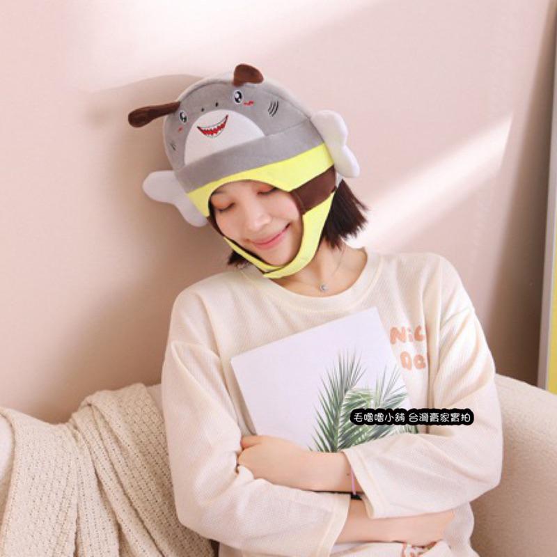 台灣現貨❤️抖音小紅書鯊Bee頭套帽子 鯊魚 蜜蜂帽子頭套-細節圖7