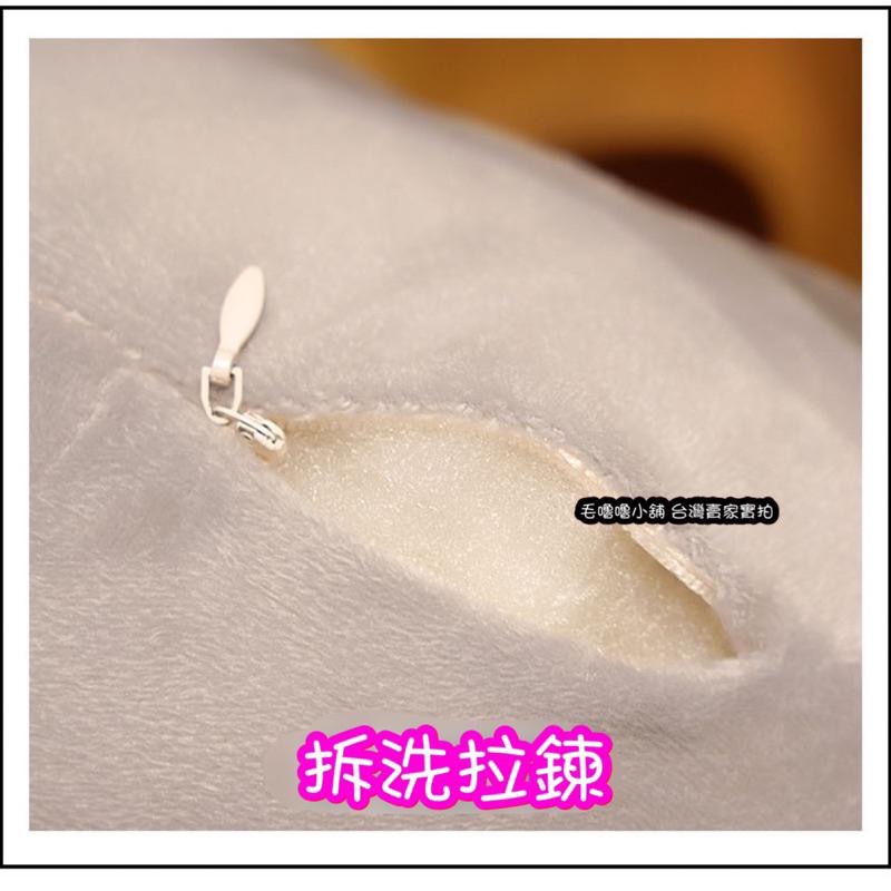 舒適午睡枕❤️貓咪哈士奇粉豬棕熊雙面冰絲午睡枕 趴睡枕 靠墊 幼兒園午睡 小學生午睡枕-細節圖8