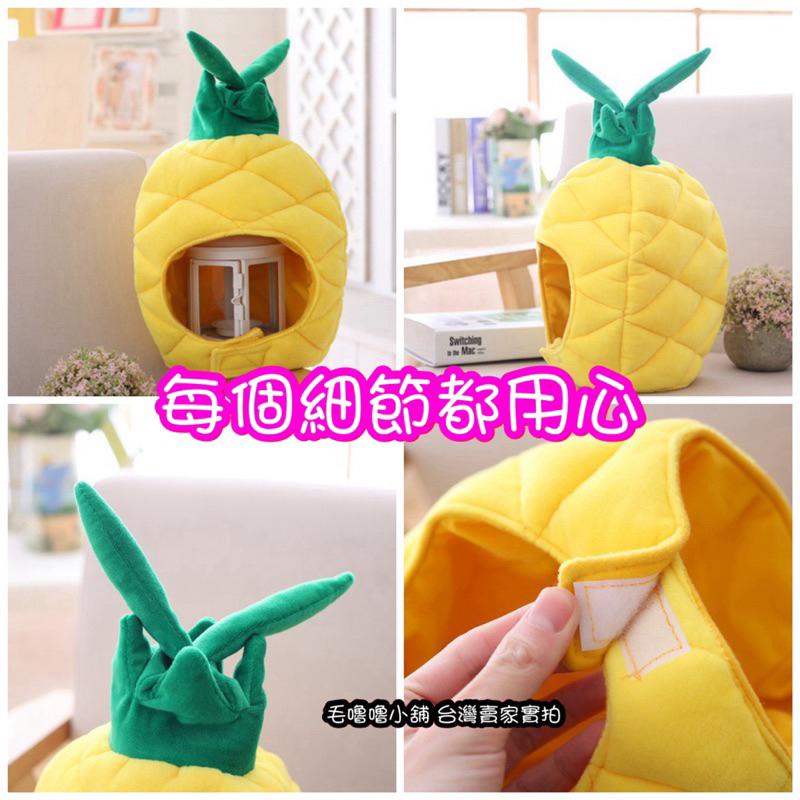 台灣現貨❤️鳳梨頭套 旺來頭套 菠蘿頭套 表演服裝道具直播活動王頭套-細節圖6