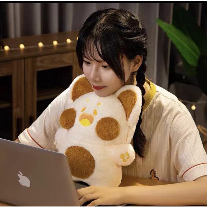 真正台灣現貨❤️限時買大送小艾斯德嘟嘟貓娃娃抱枕-貓咪抱枕 貓咪娃娃-細節圖7