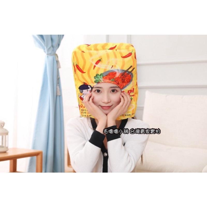 台灣現貨❤️偽裝表演螺獅粉 泡麵 辣雞麵火雞麵頭套 帽子 表演服裝-細節圖2