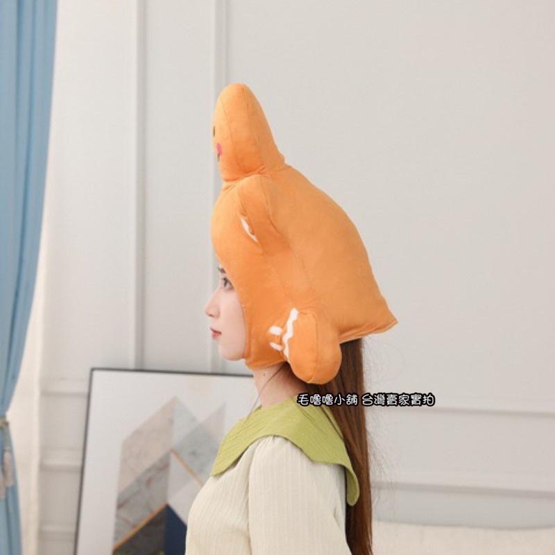 台灣出貨❤️薑餅人頭套帽子感恩節 聖誕節交換禮物 萬聖節表演服裝 道具-細節圖4