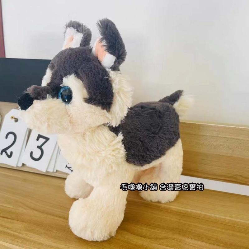 台灣現貨❤️仿真哈士奇娃娃抱枕 雪橇犬-細節圖9