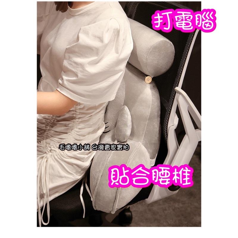 台灣現貨❤️鯊魚造型多功能床頭靠枕 靠墊 電腦椅腰靠 沙發靠墊-細節圖4