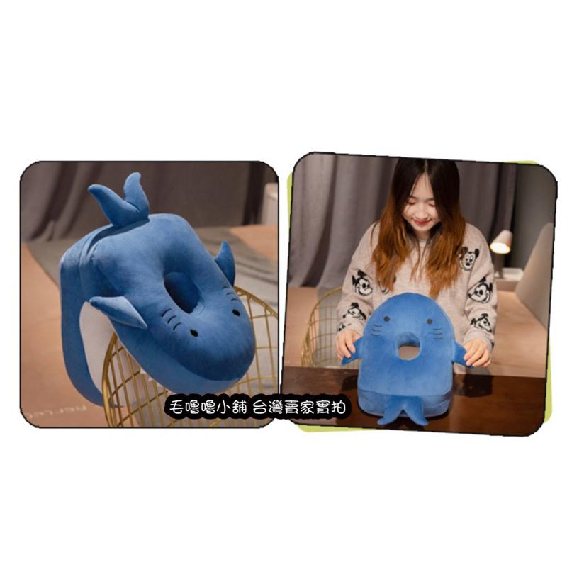 台灣現貨❤️可愛海洋動物午睡枕 趴睡枕 上班族小學生午睡枕 鯊魚 鯨魚 鱷魚 長頸鹿 恐龍-細節圖6