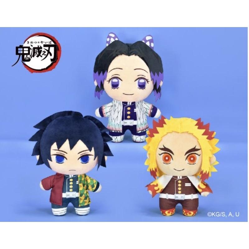 台灣正版授權❤️鬼滅之刃6吋坐姿娃娃吊飾-炭治郎 彌豆子 炎柱煉獄杏壽郎 蝴蝶忍 富岡義勇 我妻善逸 伊之助-細節圖2
