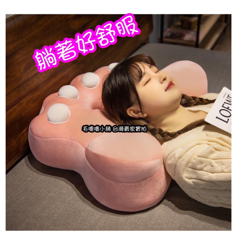 台灣現貨❤️貓爪肉球造型靠墊 坐墊 床頭靠墊 椅子 沙發多用途-細節圖8