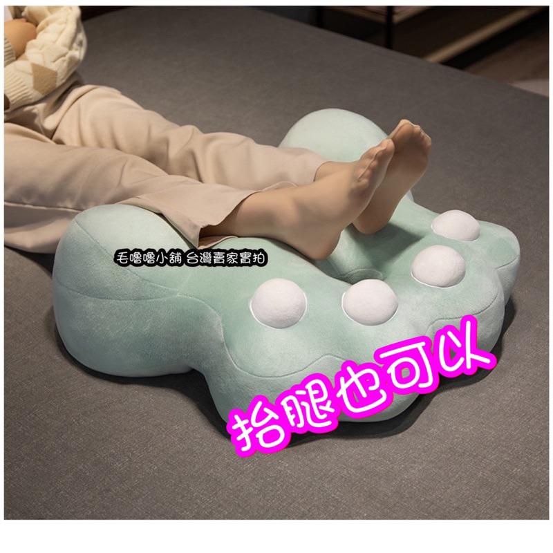 台灣現貨❤️貓爪肉球造型靠墊 坐墊 床頭靠墊 椅子 沙發多用途-細節圖9