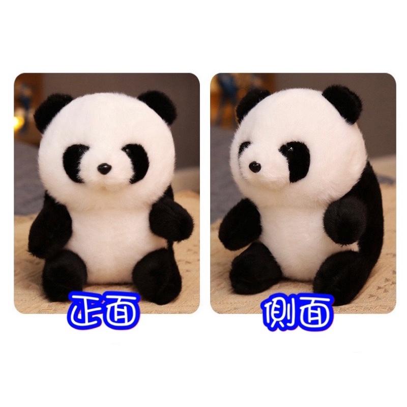 台灣現貨❤️圓滾滾熊貓熊安撫娃娃 球型娃娃 團團 圓圓 熊貓娃娃-細節圖3