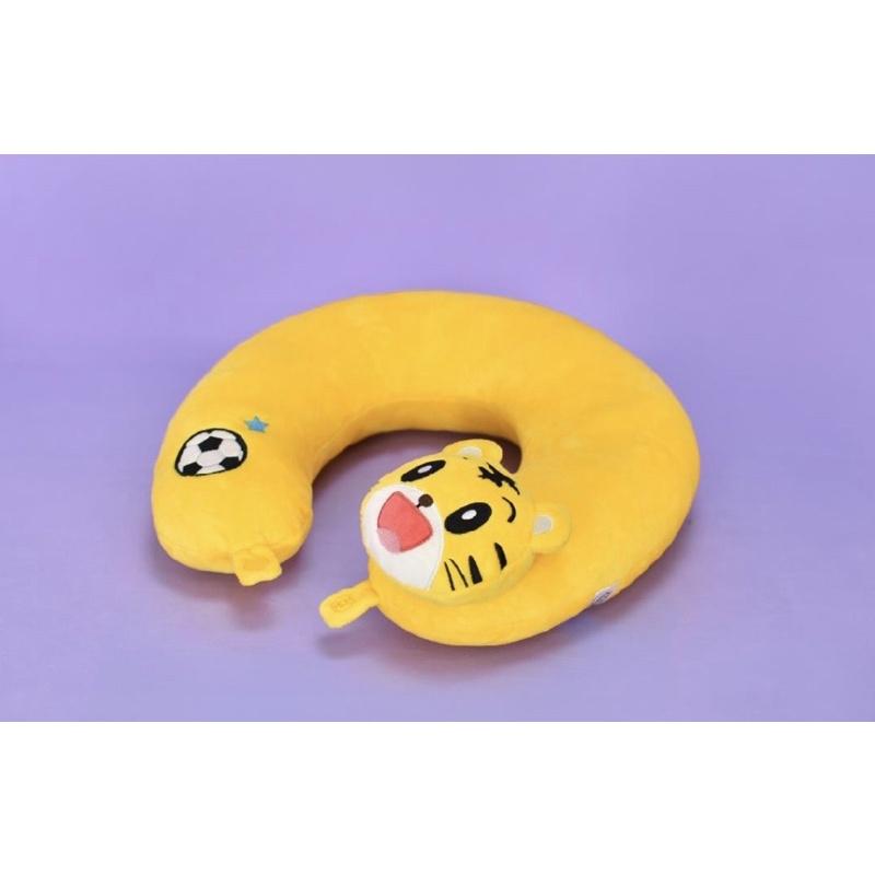 台灣正版授權現貨❤️巧連智巧虎大臉毛絨手提包後背包午睡枕頸枕U枕旅行枕抱枕空調毯小被被便當袋書包-細節圖7