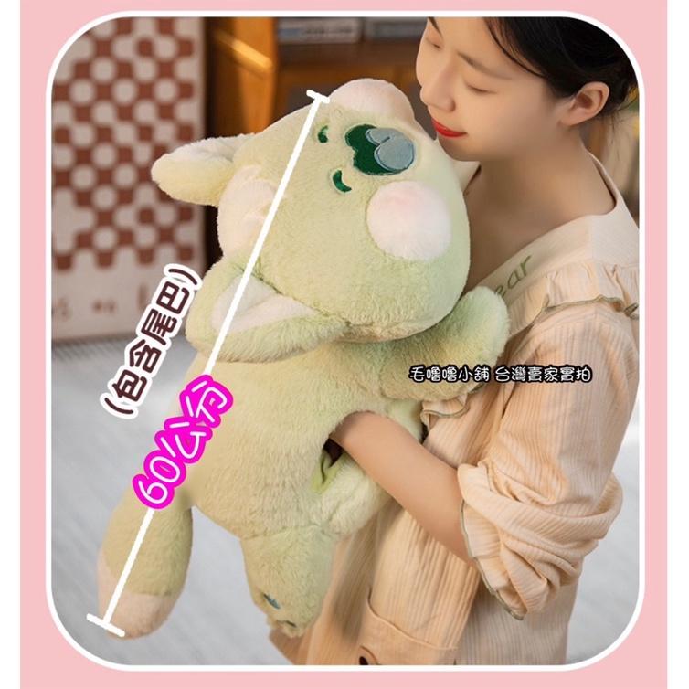 台灣現貨實拍影片❤️抖音艾斯德嘟嘟貓腰靠暖手枕午睡枕抱枕娃娃-細節圖8