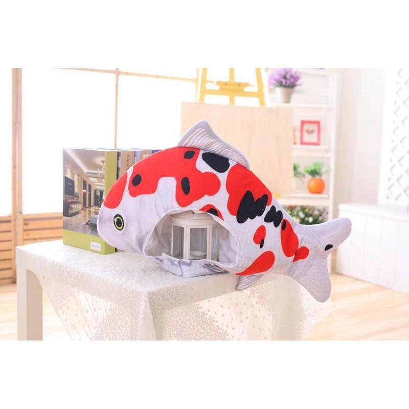 毛嚕嚕小舖-抖音直播神器鯉魚頭套-聖誕過年尾牙角色扮演鯉魚旗鯉魚飄-細節圖6