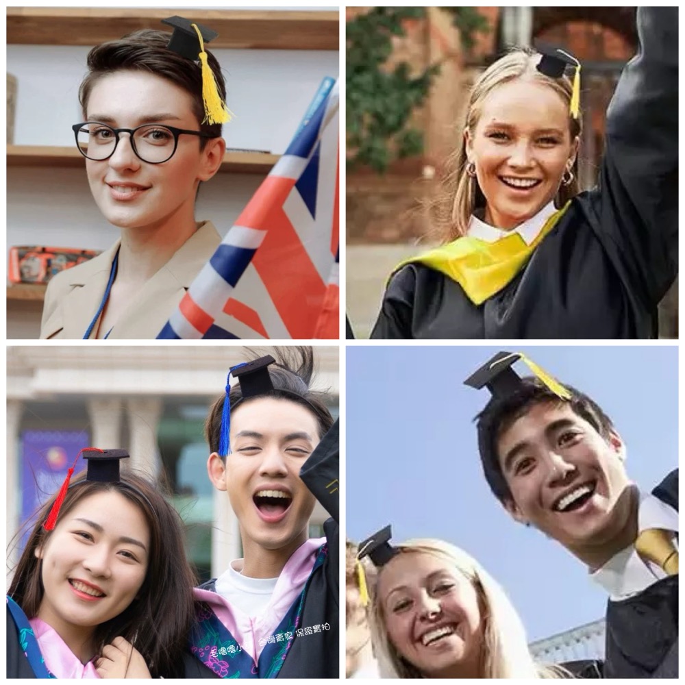 畢業帽/學士帽髮箍髮夾裝飾品 畢業小物 謝師宴裝飾-細節圖4