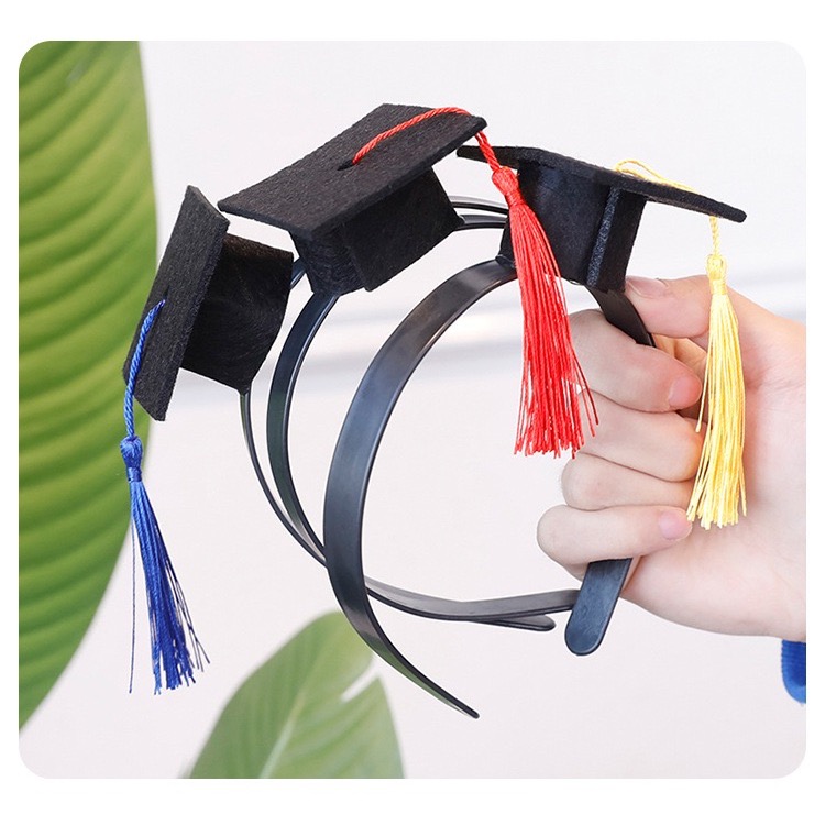 畢業帽/學士帽髮箍髮夾裝飾品 畢業小物 謝師宴裝飾-細節圖8